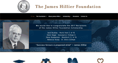 Desktop Screenshot of jameshillierfoundation.com